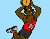 Coloring page Slam dunk painted bymichele
