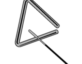 Coloring page Triangle painted byCAE