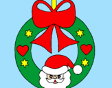 Coloring page Christmas decoration painted bymathusha