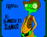 Coloring page Rango painted byjoseph