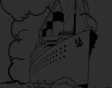 Coloring page Steamboat painted bychris