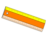 Coloring page Ruler painted bymf