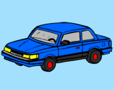 Coloring page Classic car painted byjasonjornet