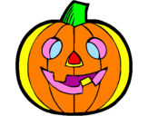 Coloring page Pumpkin IV painted byjul1c