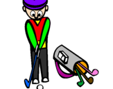 Coloring page Golf II painted bysimon