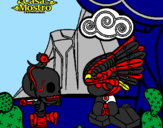 Coloring page Mic Quetz painted bymagnus 3.a
