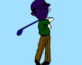 Coloring page Golf painted byahmad