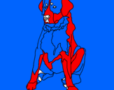 Coloring page Labrador painted byShannen