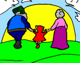 Coloring page Little red riding hood 20 painted byMiss