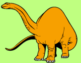 Coloring page Brachiosaurus II painted bydiplodocus
