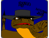 Coloring page Rattlesmar Jake painted bybill