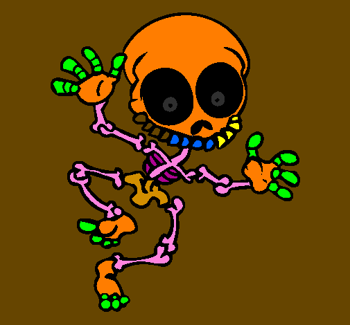 Happy skeleton 2