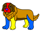 Coloring page Pigment the dog painted bybilly