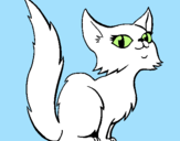 Coloring page Female Persian cat painted byolive19n