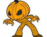 Coloring page Jack-o painted byligia
