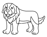 Coloring page Pigment the dog painted bysid d dnovvi