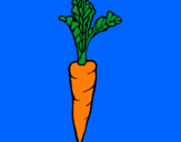 Coloring page carrot painted bydaniel