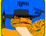 Coloring page Rattlesmar Jake painted byDrew