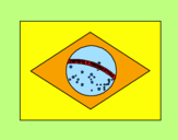 Coloring page Brazil painted byJUAN DAVID