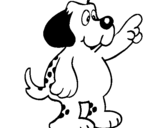 Coloring page Dog 10 painted byperro