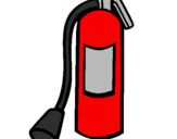 Coloring page Fire extinguisher painted byTucker