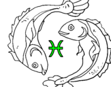 Coloring page Pisces painted byp6kthg2