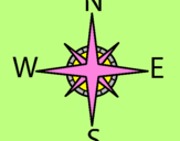 Coloring page Compass painted byJUAN DAVID
