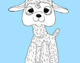 Coloring page Lamb II painted byAna