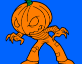 Coloring page Jack-o painted byAna