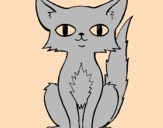 Coloring page Persian cat painted byAna
