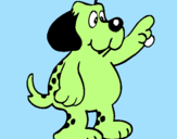 Coloring page Dog 10 painted bybryan 