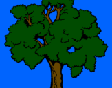 Coloring page Tree painted byjgeor