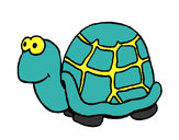 Coloring page Turtle painted bySt8r53