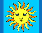 Coloring page Sun painted bymajja