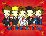 Coloring page One direction painted byiluv1D