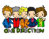 Coloring page One direction painted bysiurkstute