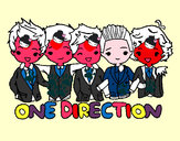 Coloring page One direction painted bytaylorleig