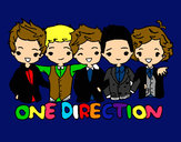Coloring page One direction painted byhondaman