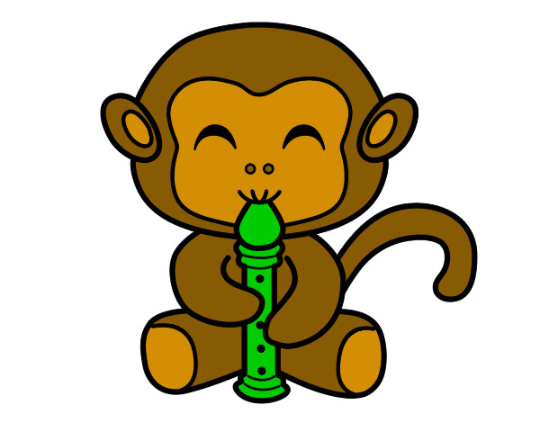 Flutist Monkey