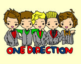 Coloring page One direction painted byhaylee