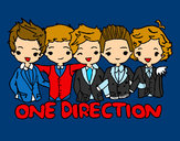 Coloring page One direction painted bymaswaz
