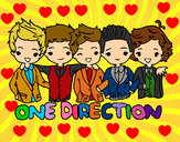 Coloring page One direction painted byNiallsgirl