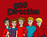 Coloring page One Direction 3 painted bydramaqueen