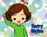 Coloring page Harry Styles painted byTami