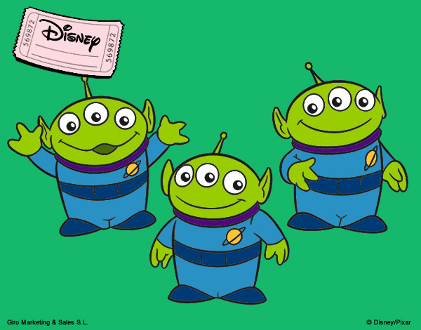 The Aliens from Toy Story