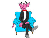 Coloring page The Pink Panther painted byArtIsLif3
