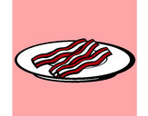 Coloring page Bacon painted bypenguin