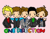 Coloring page One direction painted bystefanie