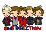 Coloring page One direction painted byTakeMeHome