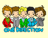 Coloring page One direction painted bycashula